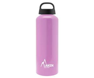 LAKEN Botella de Aluminio Clásica 0.75L - Perfecta para Deporte, Gimnasio y Aventuras al Aire Libre - Cantimplora Reutilizable y Reciclable para Montaña, Camping, Bicicleta y Escuela