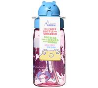 LAKEN Botella Tritan 0,45 L. Tapón Oby, Roja - Botella, unisex