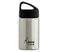 Laken Classic Botella Térmica Acero Inoxidable 18/8 y Doble Pared de Vacío, Unisex adulto, Plateado, 350 ml