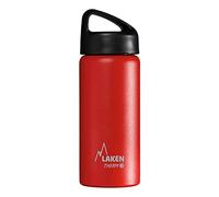 Laken classic - botella térmica de boca ancha 0.5l en acero inoxidable. rojo