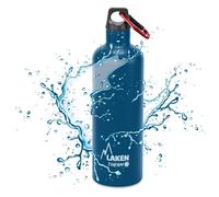 Laken Futura - Botella Térmica De Boca Estrecha 0.5l En Acero Inoxidable. Azul