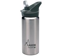 Laken Jannu Botella Térmica Acero Inoxidable 18/8 y Doble Pared de Vacío, Unisex adulto, Plateado, 500 ml