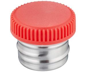 Laken Tapón BOT. Basic Steel Rosca Acero, Unisex Adulto, Rojo (Rojo), Talla Única