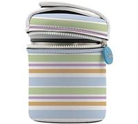 LAKEN Termo para Alimentos - Recipiente Isotérmico para Comida con Aislamiento al Vacío con Doble Pared de Acero Inoxidable 18/8. Incluye 2 Contenedores Interiores. 1 litro. Drink Life! Bands