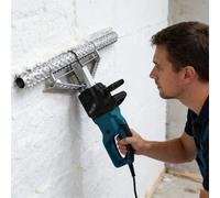 Lakenbroade Cepilladora de Espuma de celda Cerrada/celda Abierta de 70 cm (27,5"), 1800 W, Equipo para Recortar aislamientos de Paredes de Poliuretano. Openhole