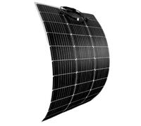 Lakenbroade Paneles solares Flexibles monocristalinos de 150 W, 200 W y 300 W de 18 V para Carga de baterías, ETFE semiflexible con MC4, expansión en Serie o Paralelo para autocaravanas 300W