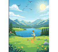 Lakeside Reflections: Fishing with My Faithful Friend: Companions” “Fishing, Friendship & Quiet Moments - A Scenic Writing Journal”