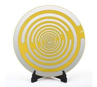 Lakhovsky MWO Disco polarizado de 30 cm Multi para oscilador de frecuencia, réplica de capa de cobre puro, temática tecnológica, decoración del hogar para historiadores