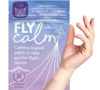 Laki Naturals Parche Fly Calm | Alivio del estrés para viajes aéreos | Calma tu miedo a volar