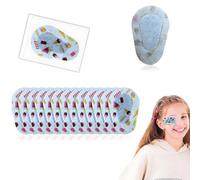 LAKJUOZ 15 Piezas Parches Oculares Para Niños,Parches Ojos Bolsas Y Ojeras, Parche Adhesivo Para Los Ojos Para Niños 6 Estilos Parche Adhesivo Para Los Ojos De Algodón Que Bloquea La Luz Para Niños
