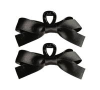 LAKJUOZ 2Pcs Lazo Pinzas Pelo Grandes Horquillas Pelo Mujer Antideslizantes Lazos Pinzas Pelo Mujer Lazo Blanco Hair Clips Premium Pinzas Para El Pelo Para El Cabello Grueso Fino Y Rizado