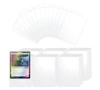 LAKJUOZ 300 Piezas Fundas Para Cartas, 66 X 91Mm, Transparente Card Sleeves Para Pokemon, Yugioh, Mtg, Tcg, K-Pop, Tarjetas De Béisbol Y Fútbol, Mini Foto Fundas Cartas Pokemon
