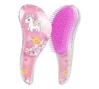 LAKPYN 1 pieza Mini cepillo para el cabello - Cepillo para cabello húmedo y seco - Desenredante para todo tipo de cabello - Unicornio