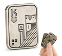 LAKPYN 1 Piezas Fidget Toy Antiestres,Magnéticos Fidget Slider,Juguete MetáLicos Deslizante para Aliviar Estrés y Ansiedad,para Autismo y Tdah,Juguetes de Escritorio Oficina Adulto