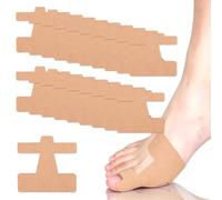 LAKPYN 20 piezas de Kinesiotape para Alluce Valgo, Cinta Kinesiológica Preagleada para Alluce Valgo, Reducir el Dolor All'alluce