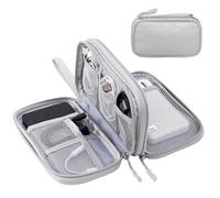 LAKPYN Funda para Disco duro Externo, Bolsa de Almacenamiento,Apta para Baterías Externas, Memorias USB y Accesorios para Auriculares