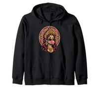 Lakshmi Diosa Hindú Bubblegum Baddie Hinduismo Sudadera con Capucha