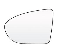 LAKUYRD Coche Cristal Retrovisor Compatible con Nissan para Qashqai J10 2006 2007 2008 2009 2010 2011 2012 2013 Car Side Rearview Door Wing Mirror Glass Accessories Exterior Parts 96302BR72A(Left)