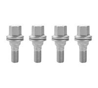 LAKUYRD Pernos De Rueda De Acero Compatible con Citroen C5 C4L 540567 4 Uds 17mm Tornillo para Neumático De Coche Tuercas De Rueda Pernos Piezas De Repuesto De Asiento Plano