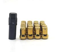 LAKUYRD Pernos De Rueda De Acero Compatible con Nissan 20 Piezas Tuercas De Rueda De Coche Tuerca De Bloqueo 32mm M12 X 1,5 1,25 Perno De Tornillo De Neumático De Cubo De Rueda(Color 5,M12x1.5)