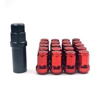 LAKUYRD Pernos De Rueda De Acero Compatible con Nissan 20 Piezas Tuercas De Rueda De Coche Tuerca De Bloqueo 32mm M12 X 1,5 1,25 Perno De Tornillo De Neumático De Cubo De Rueda(Color 1,M12x1.5)