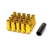 LAKUYRD Pernos De Rueda De Acero Compatible con Subaru 20 Unids/Set Acero 50mm M12 * 1,5 M12x1.25 Accesorios De Coche De Carreras Tuercas De Rueda Pernos con Llave(4,M12x1.5)