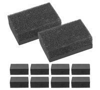 LALADEFIEE 10 Paños Desechables para Limpiar Zapatos Negros de Plástico, Kit de Limpieza Conveniente para Oficina y Uso Casual, Restaurador de Brillo para Hombres y Mujeres