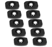 LALADEFIEE 10 Piezas Accesorios para Batería Tensores Generales de Plástico con Bloqueo Seguro para Varillas de Tensión, Compatible con Sets de Batería para Presentaciones y Giras