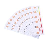 LALADEFIEE 10 Piezas Regla de Medición de de 16x4 Cm Escala Analógica Visual Plástico para Autoevaluación Adecuado para Pacientes en de Ancianos y Consultorios Médicos