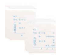 LALADEFIEE 100 Bolsas para Pastillas Pequeñas Desechables 5X7 CM Cierre Hermético Bolsa de Medicinas Portátil y Reutilizable para Viaje y Uso Diario Envase Seguro para Medicamentos