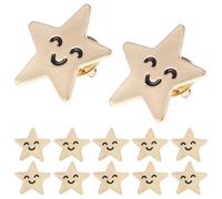 LALADEFIEE 12 De Estrella Broches Patrióticos De Estrella Broches Decorativos De De Para El Día De Los Veteranos De Para Las Fiestas