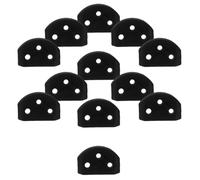 LALADEFIEE 12 Piezas Puente de Guitarra de Caucho con Diseño de Fijador Resistente para Cuerdas Clásicas Accesorio Versátil para Asegurar la Sujeción y Mantener la Afinación Guitarras