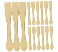 LALADEFIEE 15 Cucharas Abs para Crema Facial y Mascarilla Pequeña Multifunción para Cuidado Piel Mujer Uso Doméstico y Profesional