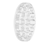 LALADEFIEE 15agujeros Portavasos para Tinta de Tatuaje Soporte Ovalado para Vaso de Pigmento con Orificios Organizador de Bandeja para Tinta Pigmentada para Suministros de Tatuaje