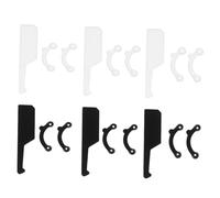 LALADEFIEE 18 piezas Kit Moldeador Invisible para Nariz Elevador para Corregir Forma y Alisar Puente Herramienta Belleza Nasal Segura y Portátil para Uso Diario