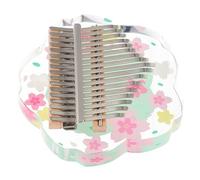 LALADEFIEE 1juego Mini Kalimba Portátil De Madera Notas Piano De Pulgar Para Principiantes y Diseño Compacto y Ligero Instrumento Musical Para Llevar Cualquier Lugar