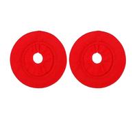 LALADEFIEE 1par Fundas Protectoras para Auriculares Resistentes y Reutilizables Fundas Antipolvo Rojas para Auriculares de Estudio y Accesorios para Proteger Orejas y Mantener Calidad Sonora