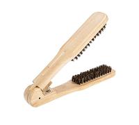 LALADEFIEE 1pieza Cepillo Alisador De Espinas De Jabalí Peine Desenredante Para Cabello Lacio y Suave Para Uso Personal y Profesional Salones De Belleza