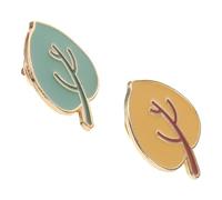 LALADEFIEE 2 Broches de Diseño Japonés y Naturaleza para Mujer en Aleación de Zinc Fáciles de Colocar para Mochilas y Conjuntos de
