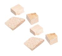 LALADEFIEE 2 juegos Accesorios para Violín y Violonchelo Cuñas y Tapones de Madera para Arco Herramienta de Recambio Compacta Duradera y Fácil de Instalar Compatibles con Instrumentos de