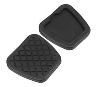 LALADEFIEE 2 piezas Almohadillas de Goma para Pedal de Embrague y Freno Antideslizantes para Coche Cubre Pedal para Fácil Instalación y Material Duradero