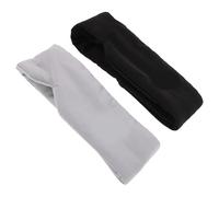 LALADEFIEE 2 Piezas Antifaz de Sueño Doble Cara Ajustable para Mujeres y Hombres Máscara Opaca para Dormir y Siestas Bloquea Luz para Viajes y Descanso Nocturno de Negro y Gris