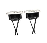 LALADEFIEE 2 Piezas Joya de Amor para Coche Adorno Aromático Decorativo para Interior del Coche Clip para Rejilla de Ventilación Decoración Aroma