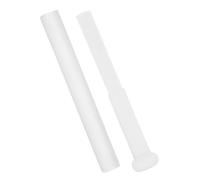 LALADEFIEE 2 Piezas Mazo para Cuenco de Cristal Golpeador de Cuenco Acrílico Blanco Accesorio de Sonido Meditación y Sound Bath para Entusiastas de Sanación Sonora