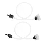 LALADEFIEE 2 piezas Tubo de Repuesto Flexible para Selladora al Vacío Adaptador de Manguera para Envasado Doméstico y Profesional Accesorio para Máquina de Vacío