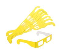 LALADEFIEE 20 Pares de Gafas 3d de Papel Efecto Inmersivo y Visuales Arcoíris para Fiestas Nocturnas y Festivales Llamativos