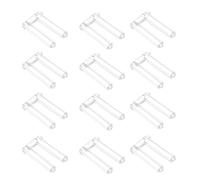 LALADEFIEE 200piezas Retenedor de Lente para Reparación de Gafas sin Marco Tapones de Reparación de Orificios de Pasador de Puente Accesorio para Gafas