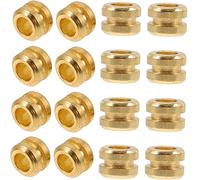 LALADEFIEE 20piezas Cuentas Para Cuerdas De Guitarra De Repuesto Duraderas y Prácticas Accesorios Para Guitarras Folk Uso Conciertos y Ensayos