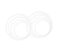 LALADEFIEE 2juegos Conjunto De Amortiguación De Ruido Para Caja Silenciador Almohadillas De Batería