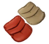 LALADEFIEE 2piezas Cojín Reposabrazos Coche Funda Acolchada Resistente Deslizamiento Versátil